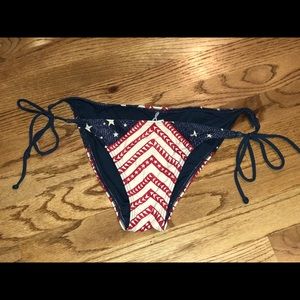Limited edition patriotic-styled Rip curl bottoms